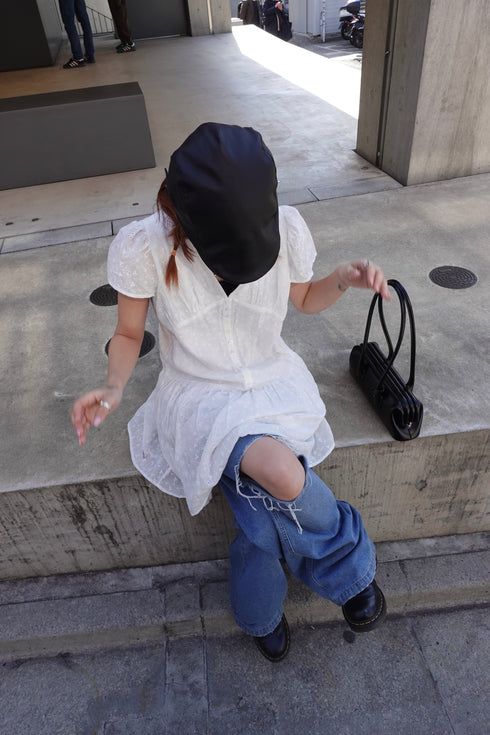 コットンレースミニOP